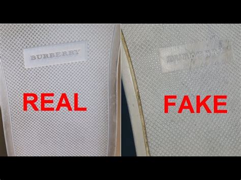 burberry shoes real vs fake